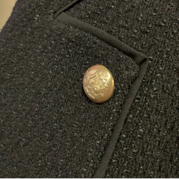 Mango MNG Black Tweed, Boucle Jacket - Picture 3 of 10